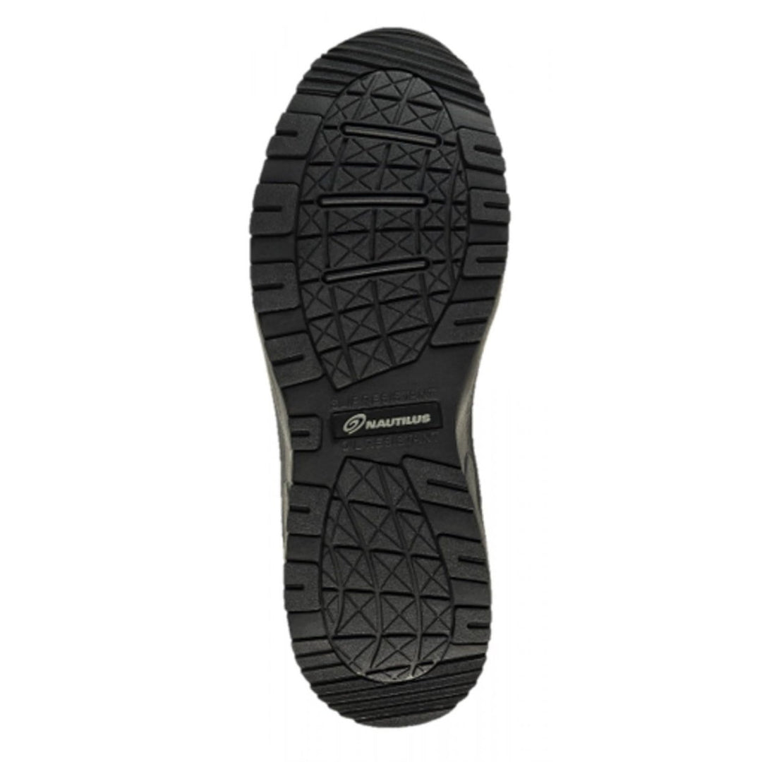 FSI FOOTWEAR SPECIALTIES INTERNATIONAL NAUTILUS Nautilus Mens Black Leather Comp Toe 2520 Guard Lace BLACK Image 1