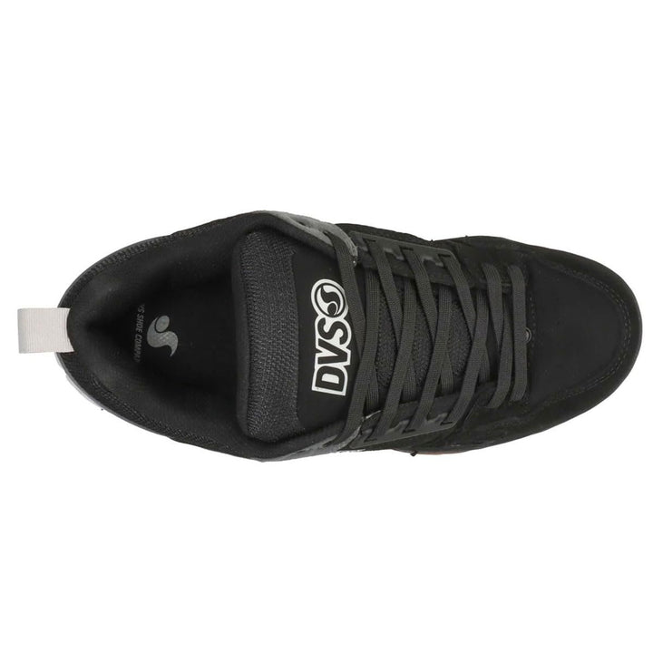 DVS Mens Comanche Skate Shoe Black/Charcoal/Grey - DVF0000029-034 BLACK CHARCOAL GRAY SUEDE Image 3