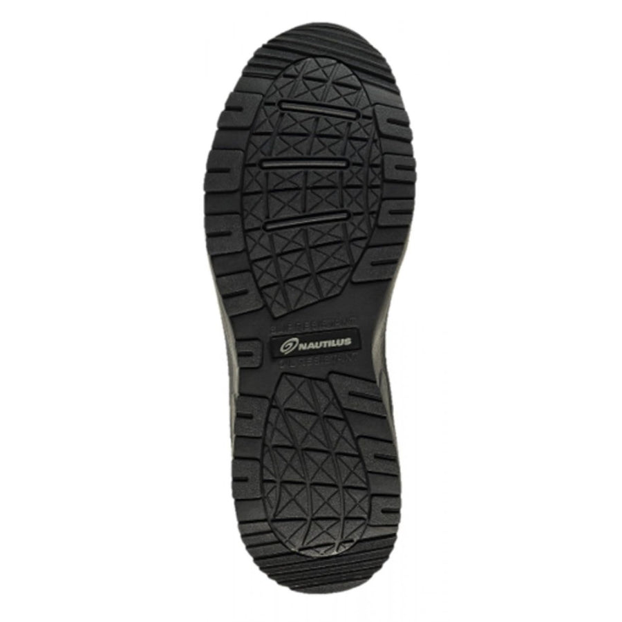 FSI FOOTWEAR SPECIALTIES INTERNATIONAL NAUTILUS Nautilus Womens Black Leather Comp Toe 2530 Guard Lace BLACK Image 1