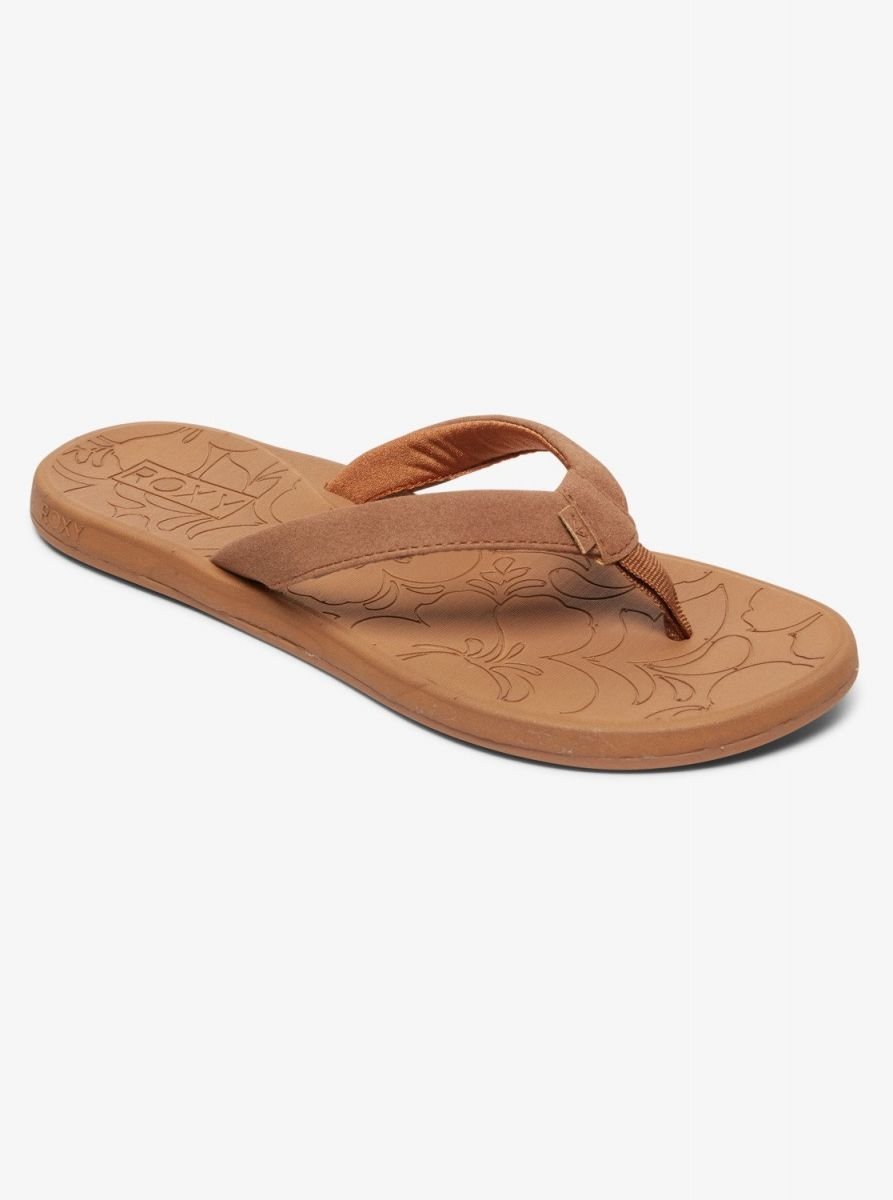 ROXY Womens Vickie Flip Flop Tan - ARJL100849-TAN B(M) US TAN Image 2