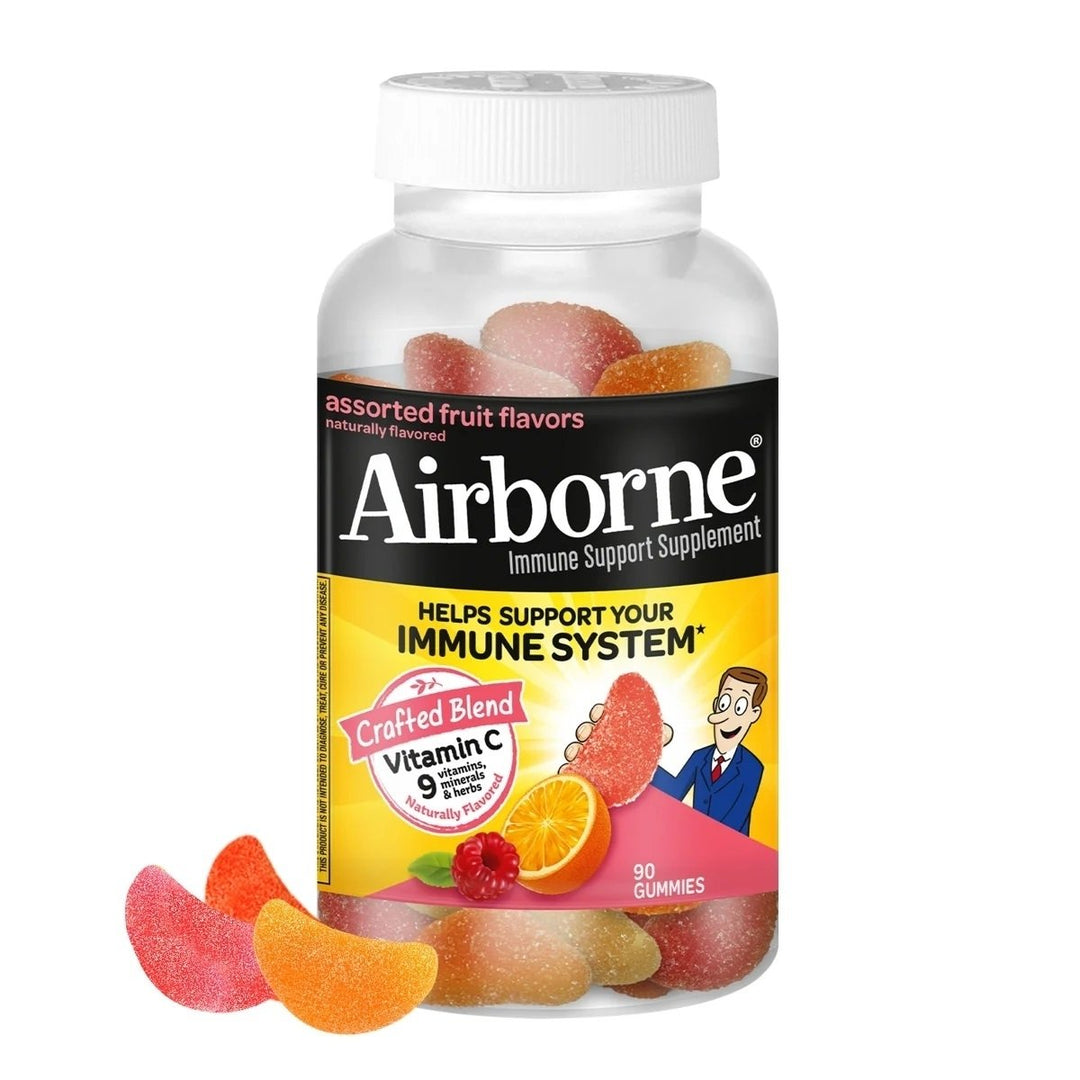 Airborne Immune Support Gummies 90 Count Image 1