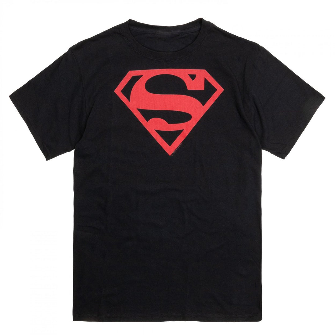 Superboy Red Symbol T-Shirt Image 1