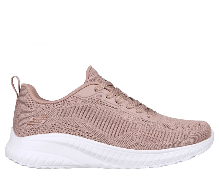 Skechers Womens BOBS Squad Chaos - Face Off Sneaker Blush - 117209-BLSH Blush Image 1