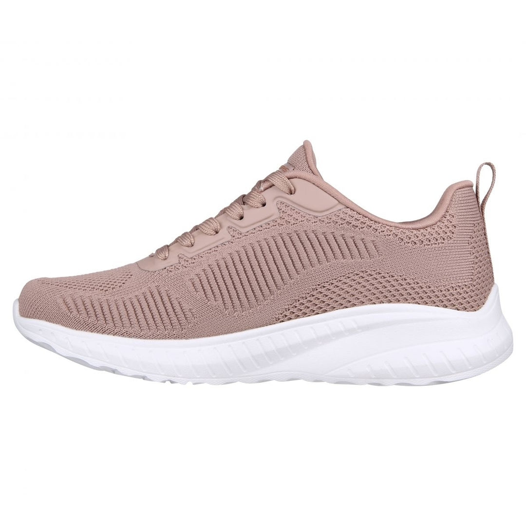 Skechers Womens BOBS Squad Chaos - Face Off Sneaker Blush - 117209-BLSH Blush Image 3