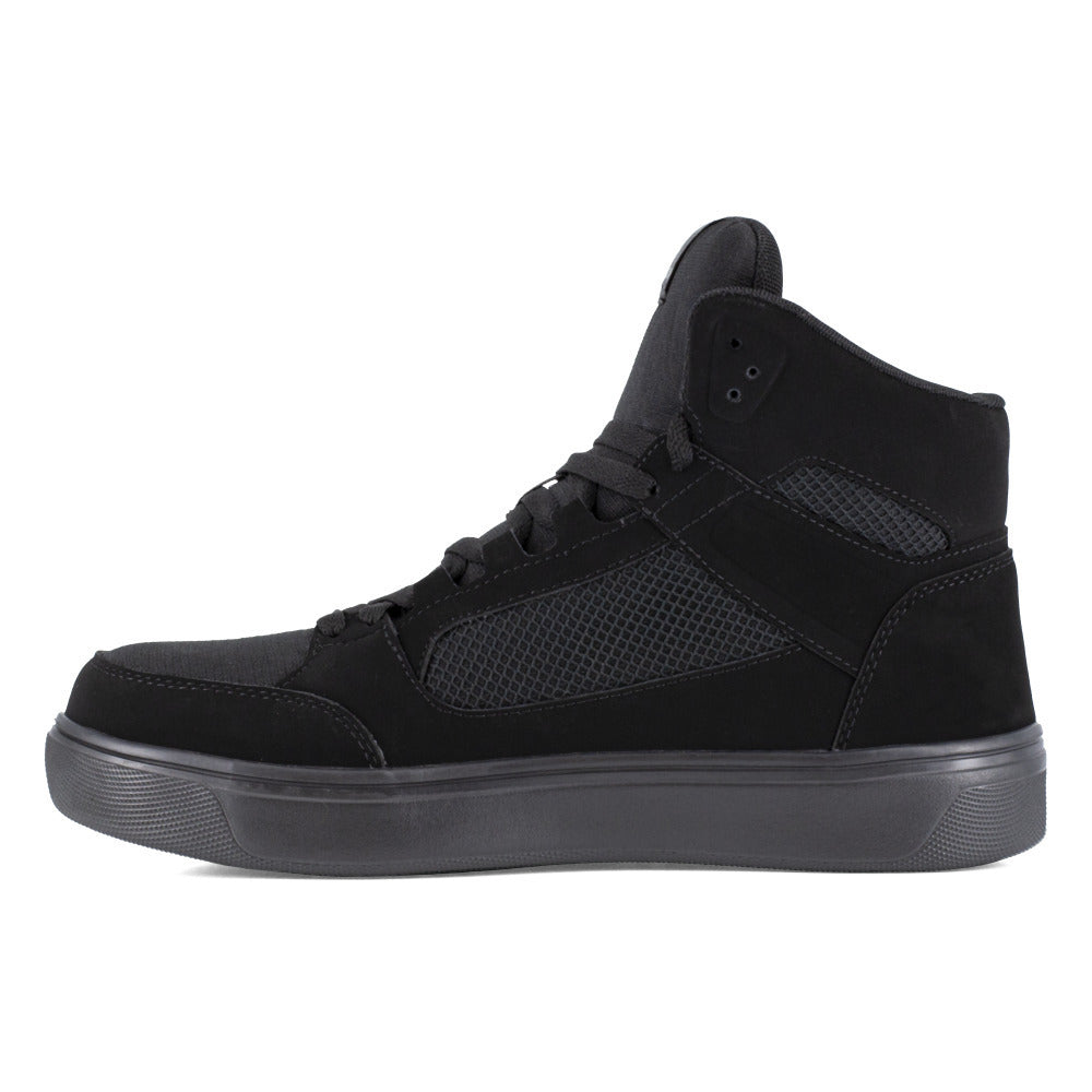 VOLCOM WORKWEAR Womens Evolve Skate Inspired Composite Toe EH High Top Work Shoe Triple Black - VM30244F TRIPLE BLACK Image 4