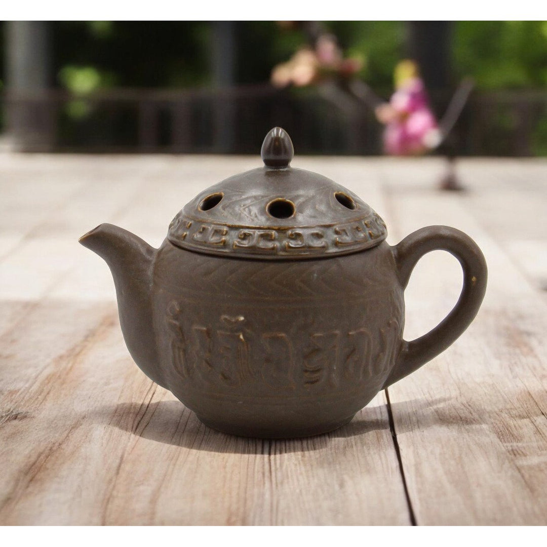 Ceramic Mini Size Oriental Teapot Afternoon Tea Tea Lover Gift , Image 2