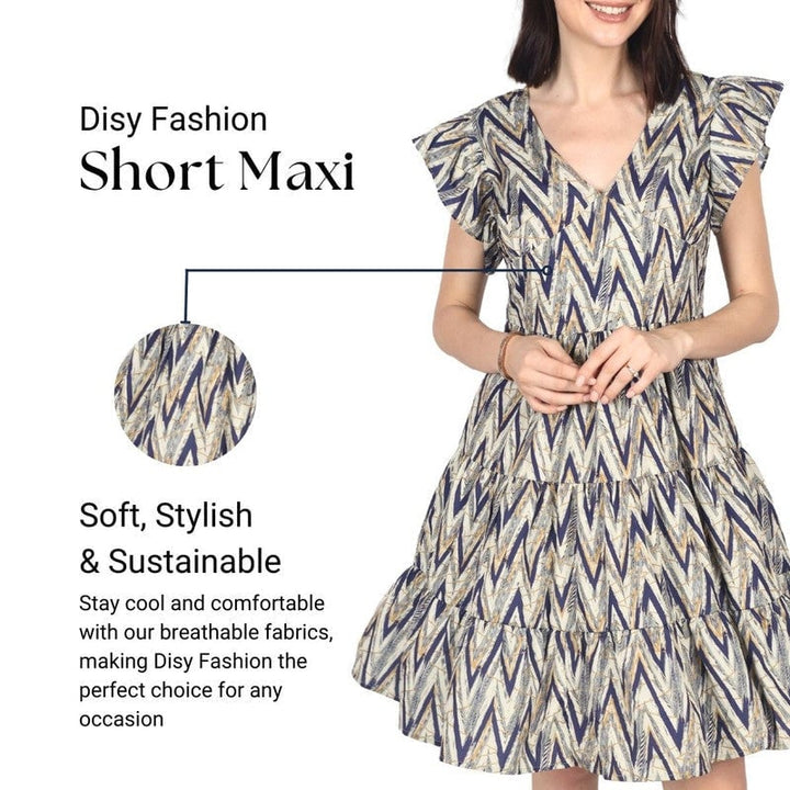 Show-Stopping Style: Short Maxi Dresses for Women Image 4