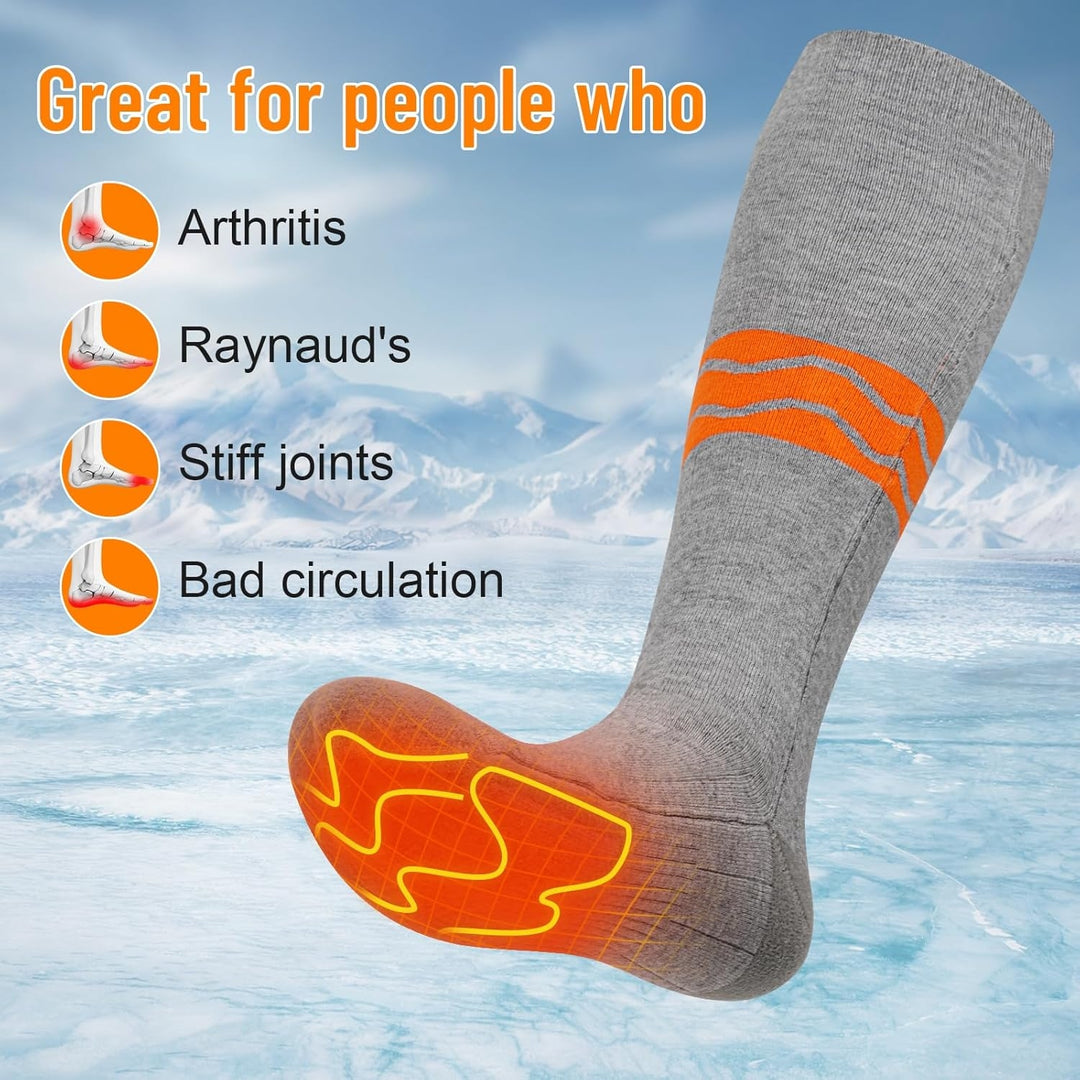 Rechargeable Electric Heated Socks for Men and Women Image 7