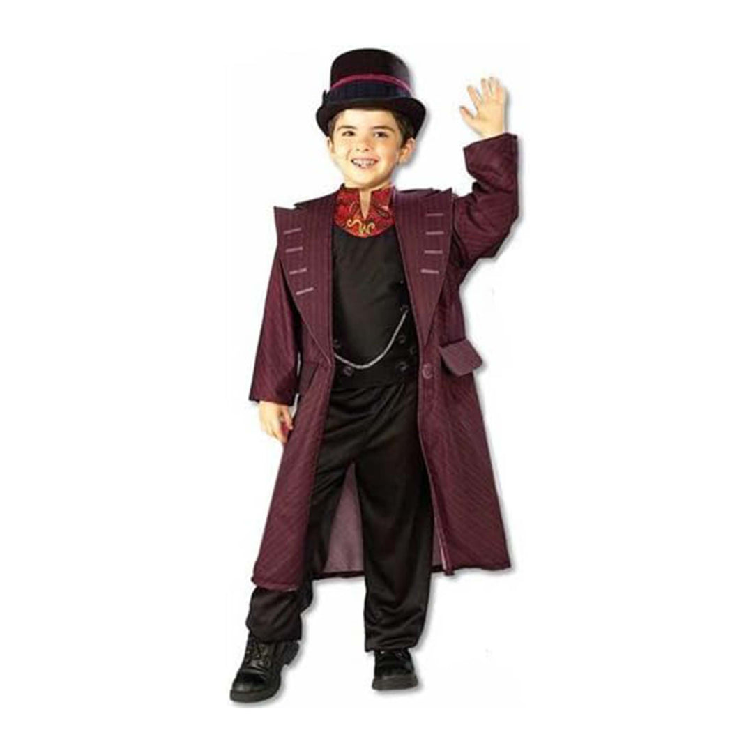 Rubies Kids Charlie And The Chocolate Factory Willy Wonka Costume Large Image 2