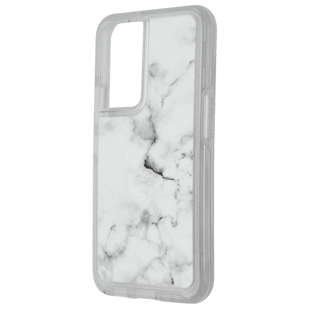 OtterBox Symmetry Series Case for Samsung Galaxy S22 - White Marble Image 1