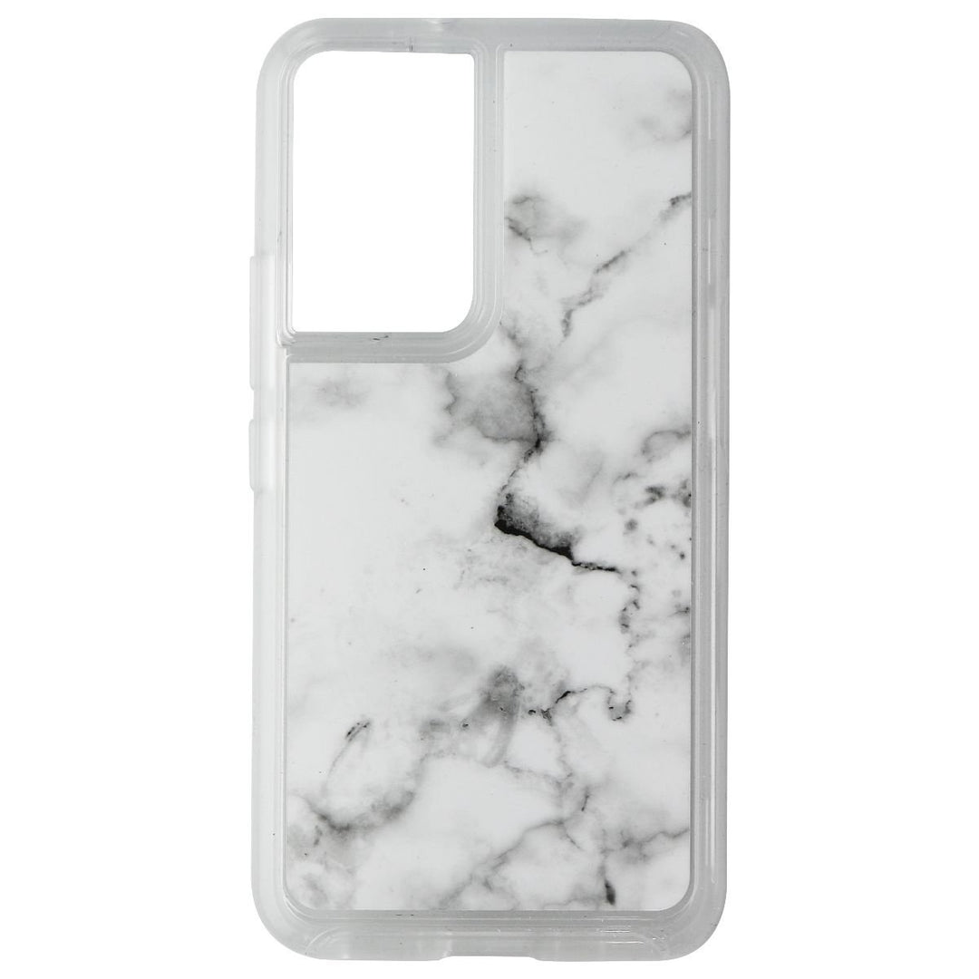 OtterBox Symmetry Series Case for Samsung Galaxy S22 - White Marble Image 2