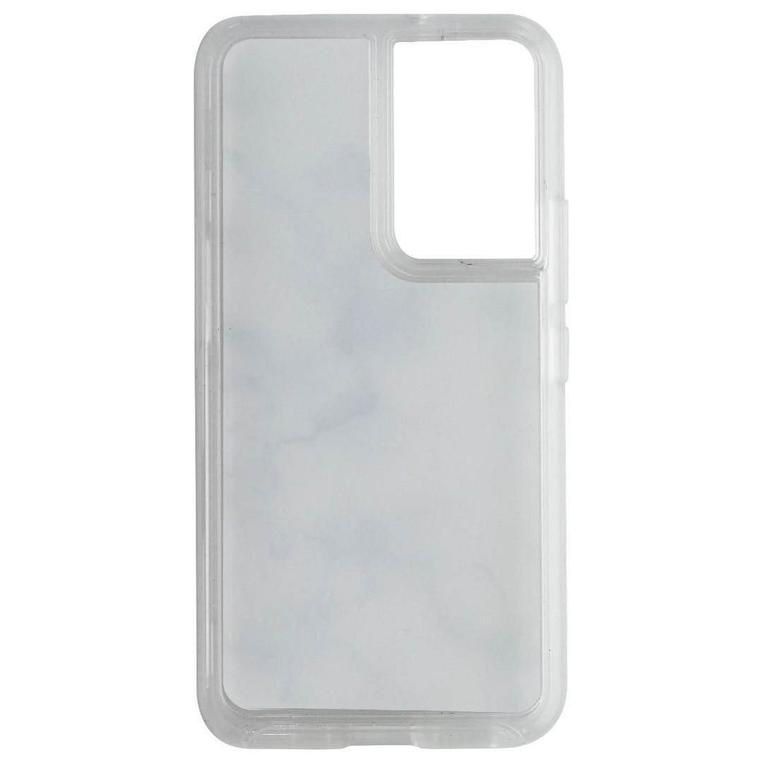 OtterBox Symmetry Series Case for Samsung Galaxy S22 - White Marble Image 3