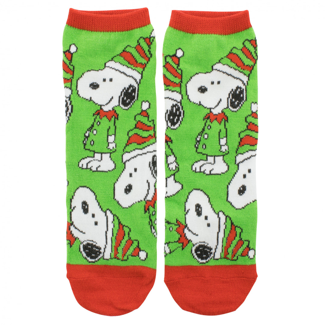 Peanuts Christmas Snoopy Mens Socks 12 Days of Giving Gift Box Image 9