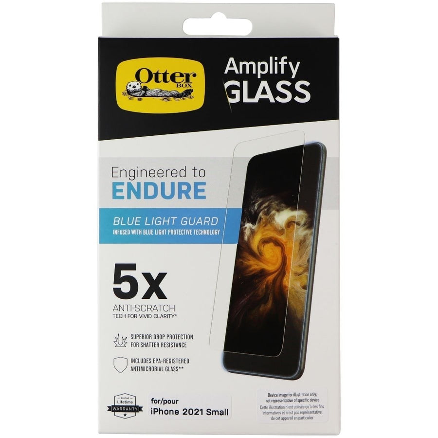 OtterBox Amplify Glass Blue Light Guard Tempered Glass for iPhone 13 mini Image 1