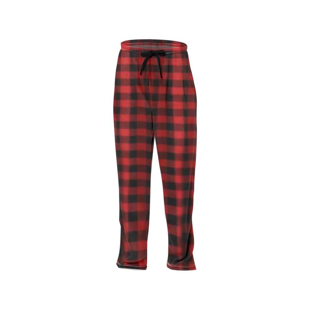 1 Piece Mens Ultra-Soft Microfiber Fleece Pajama Pants - Cozy Relaxed Fit Adjustable Drawstring Available in Fun Colors Image 9