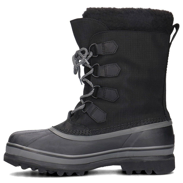 Sorel - Mens Caribou Reflective Wl Shell Boot black/black Image 3