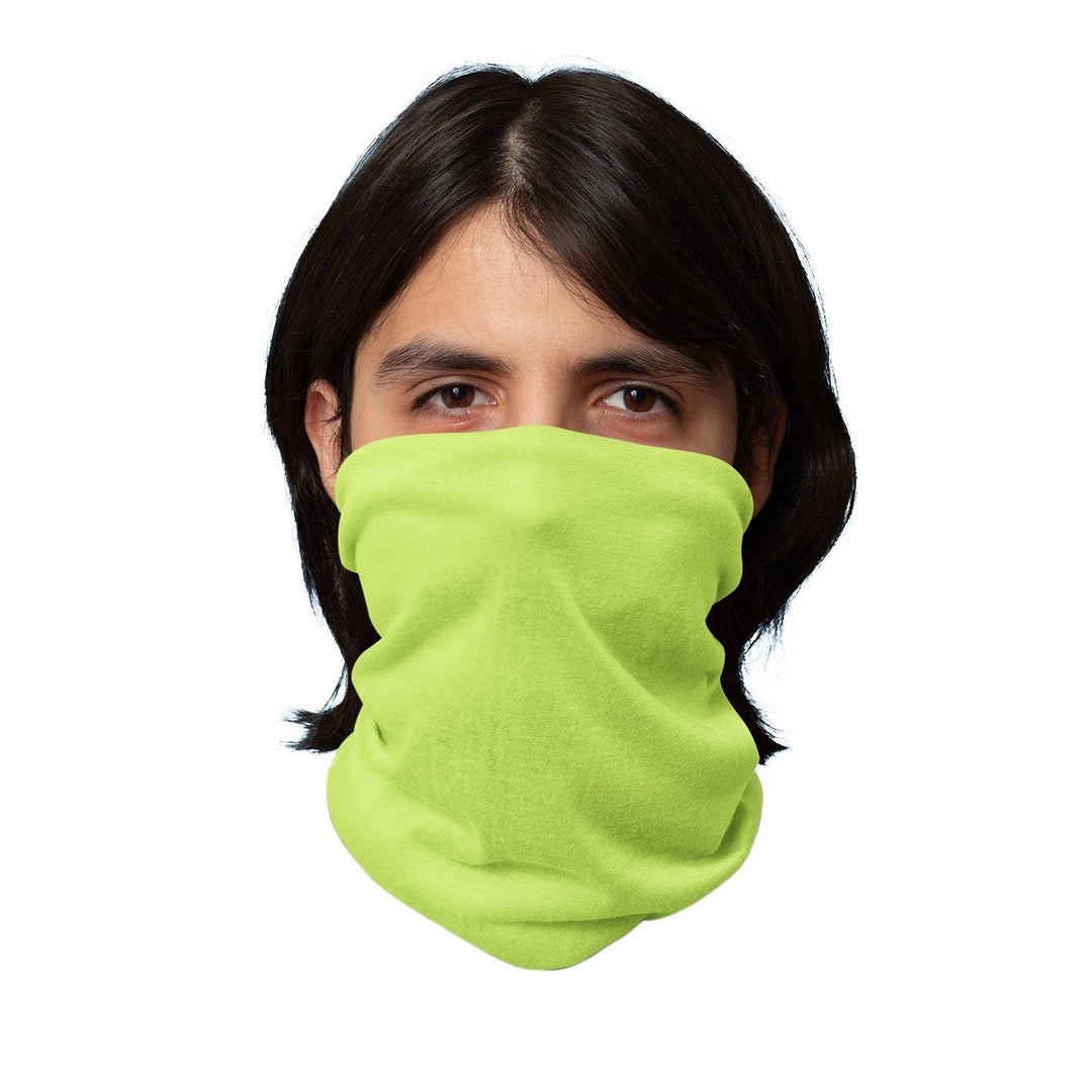 Pack of 30 Face Covering Neck Gaiter Breathable Scarf Image 1