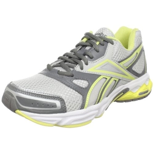 Reebok Womens Instant Running Shoe SILVER/MEDIUM GREY/STEEL/MYSTIC YELLOW Image 2