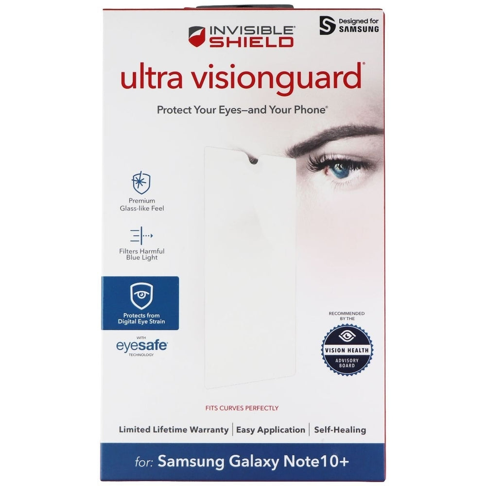 ZAGG Ultra Vision Guard Film Screen Protector for Samsung Note10+ (Plus Model) Image 2