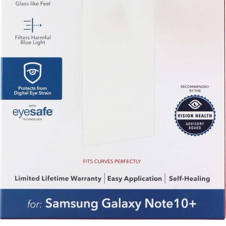 ZAGG Ultra Vision Guard Film Screen Protector for Samsung Note10+ (Plus Model) Image 3