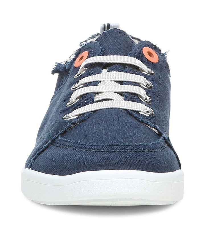 Vionic Womens Beach Pismo Canvas Sneaker Navy - 10011625425 Navy Image 2