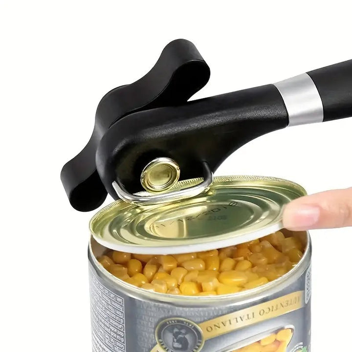 Quick And Easy Stainless Steel Can Opener - Multifunctional Kitchen Gadget Image 6