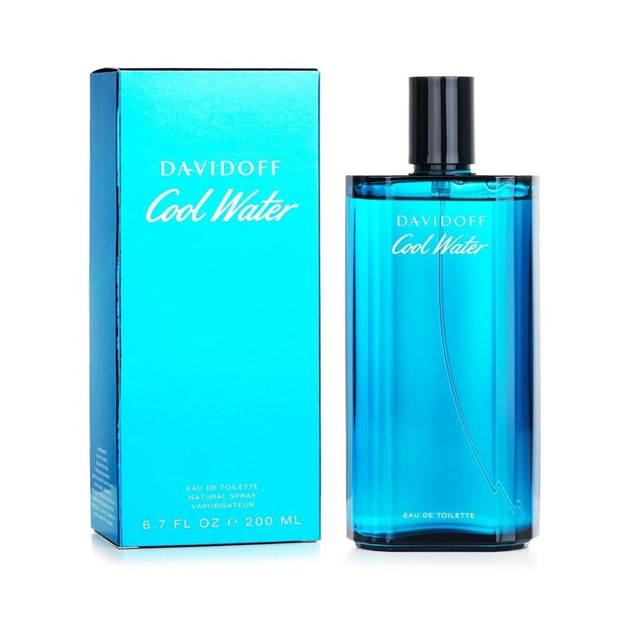 Davidoff Cool Water Eau De Toilette Spray 200ml/6.7oz x2 Image 1