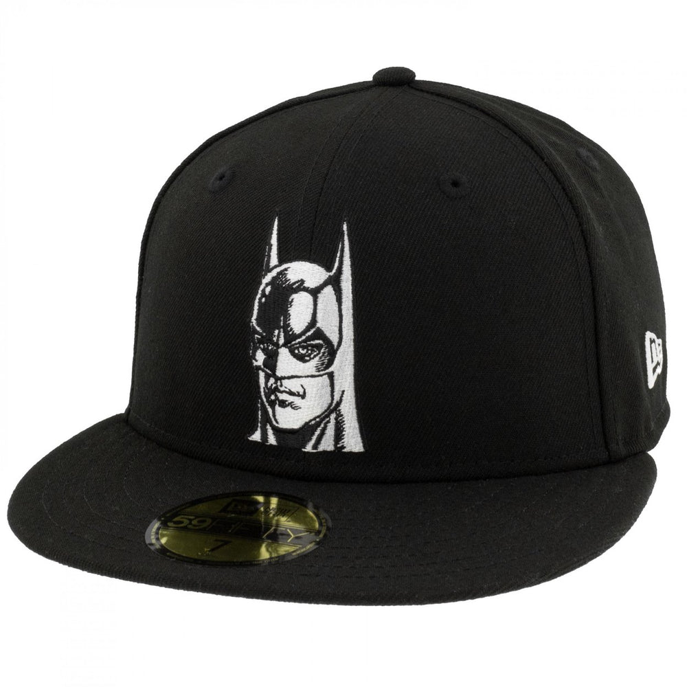 Batman Michael Keaton Era 59Fifty Fitted Hat Image 2