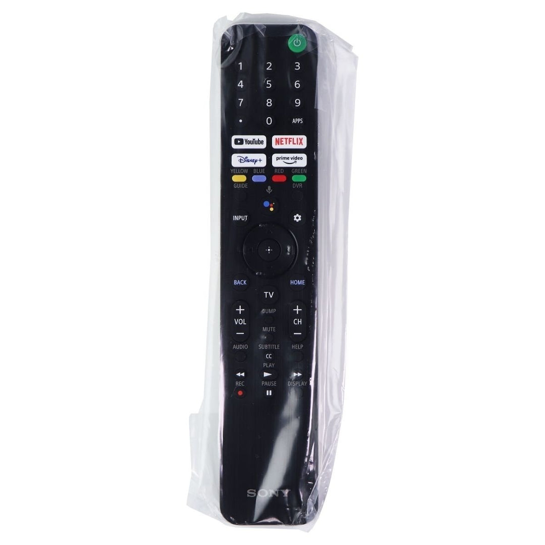 Sony Remote Control (RMF-TX520U) with Microphone for Sony Smart TVs - Black Image 1