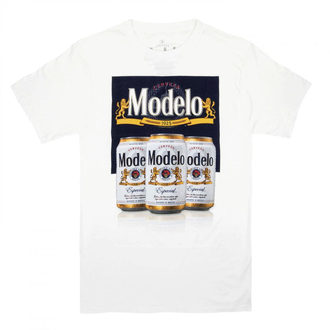 Modelo Three Cans With Reflection Print T-Shirt Image 1