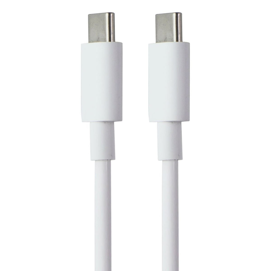 Original Google Official USB-C to USB-C Cable (GV4U8) 1m - White Image 1