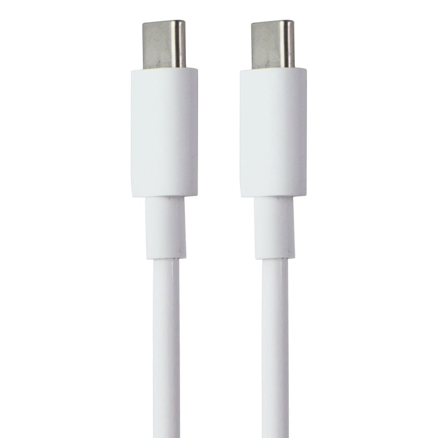 Original Google Official USB-C to USB-C Cable (GV4U8) 1m - White Image 1