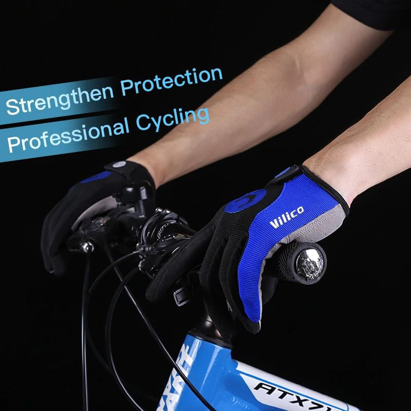 Breathable Non-Slip Cycling Gloves  Touchscreen MTB and Road Bike Gloves Image 4