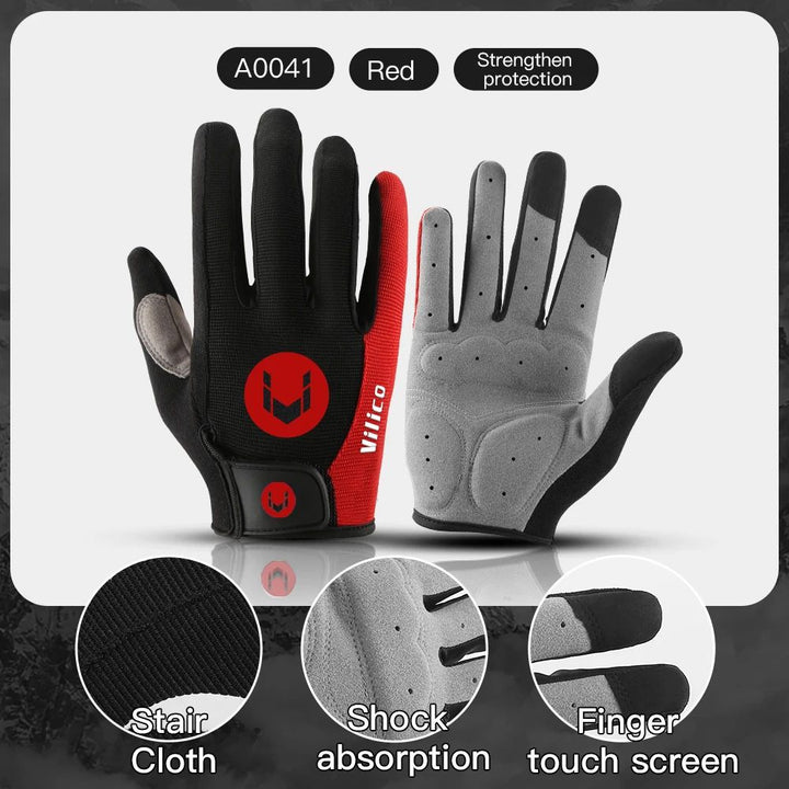 Breathable Non-Slip Cycling Gloves  Touchscreen MTB and Road Bike Gloves Image 8