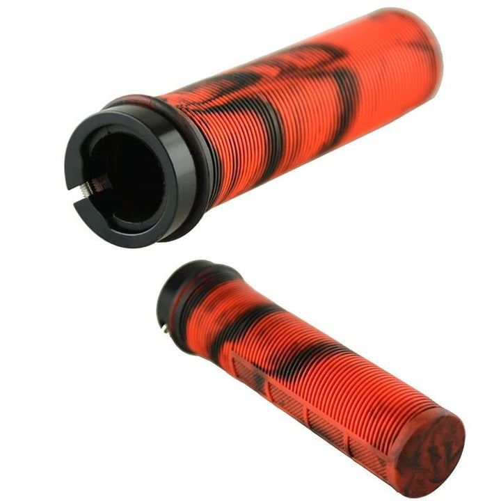 Non-Slip Bicycle Handlebar Grips  Aluminum Alloy Lock-On MTB Cuffs Image 4