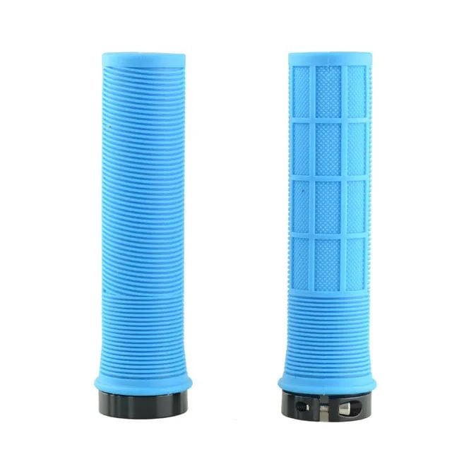 Non-Slip Bicycle Handlebar Grips  Aluminum Alloy Lock-On MTB Cuffs Image 9