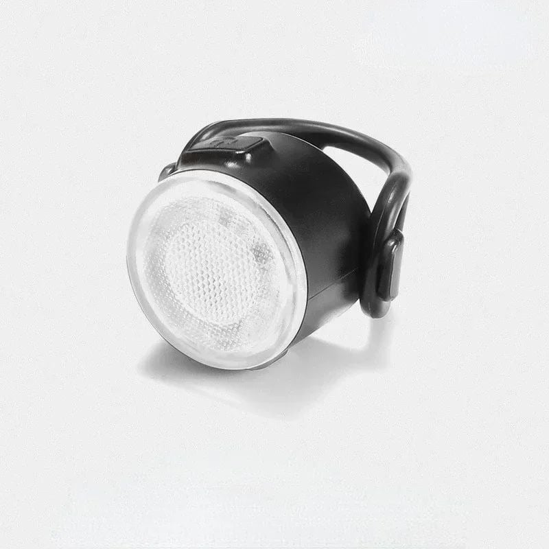 Bike Waterproof LED Bicycle Taillight Battery-Powered Warning Light Image 1