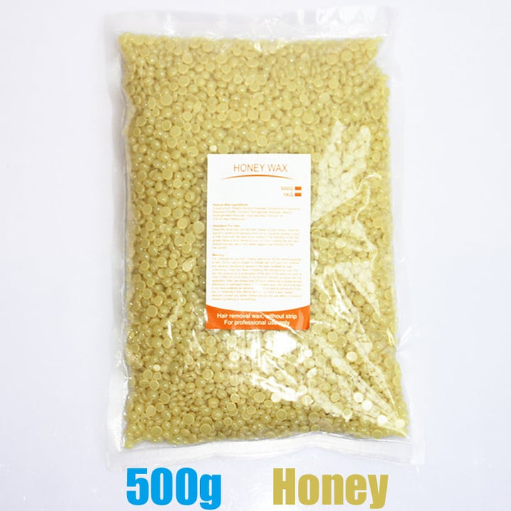 500g Hard Wax Beans for Hair Removal Body European Brazilian Pearl for Wax Warmer Waxing Beans for Wax Heater Machine Image 1