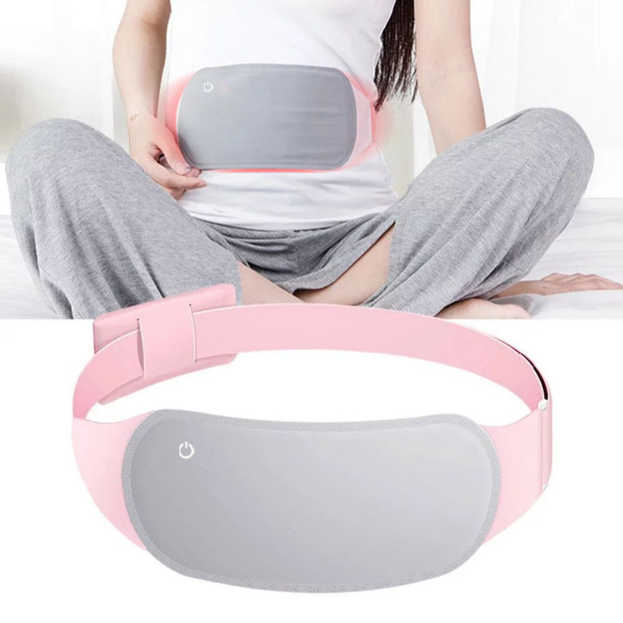 Menstrual Heating Pad Warm Palace Hot Waist Belt Relieve Menstrual Pain Hot Compress Massager for Belly Heating Health Image 1