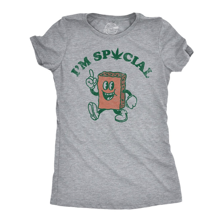 Womens Funny T Shirts Im Special Sarcastic 420 Graphic Tee For Ladies Image 4