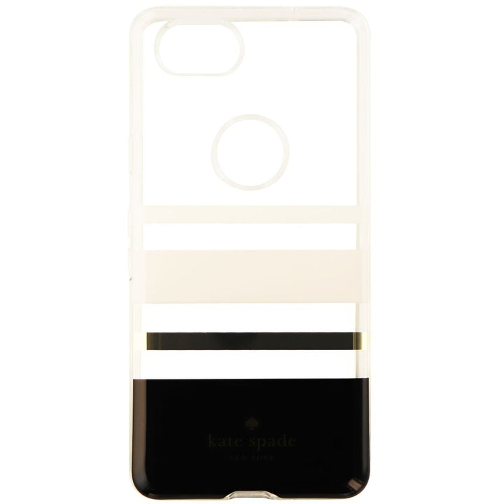 Kate Spade Flexible Hardshell Case for Google Pixel 2 - Clear/Black/White Image 1