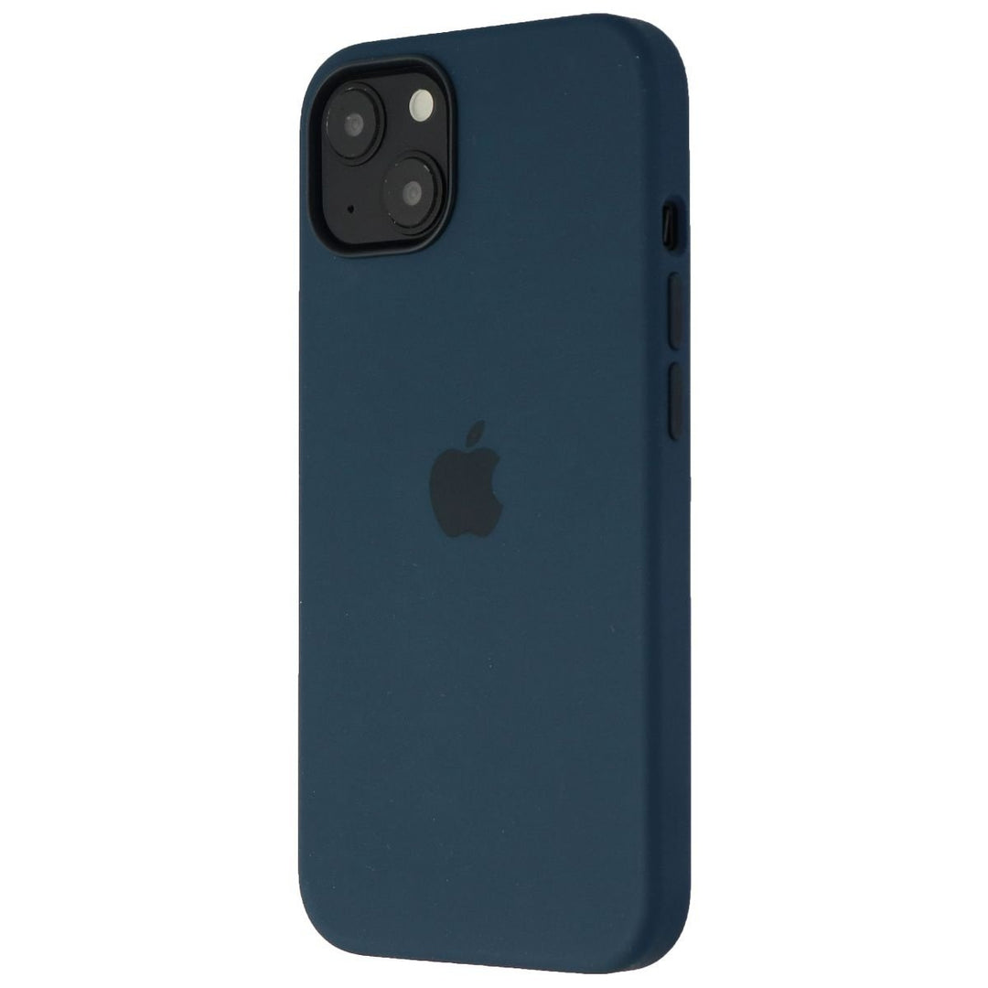 Apple Silicone Case for MagSafe for Apple iPhone 13 - Abyss Blue Image 1