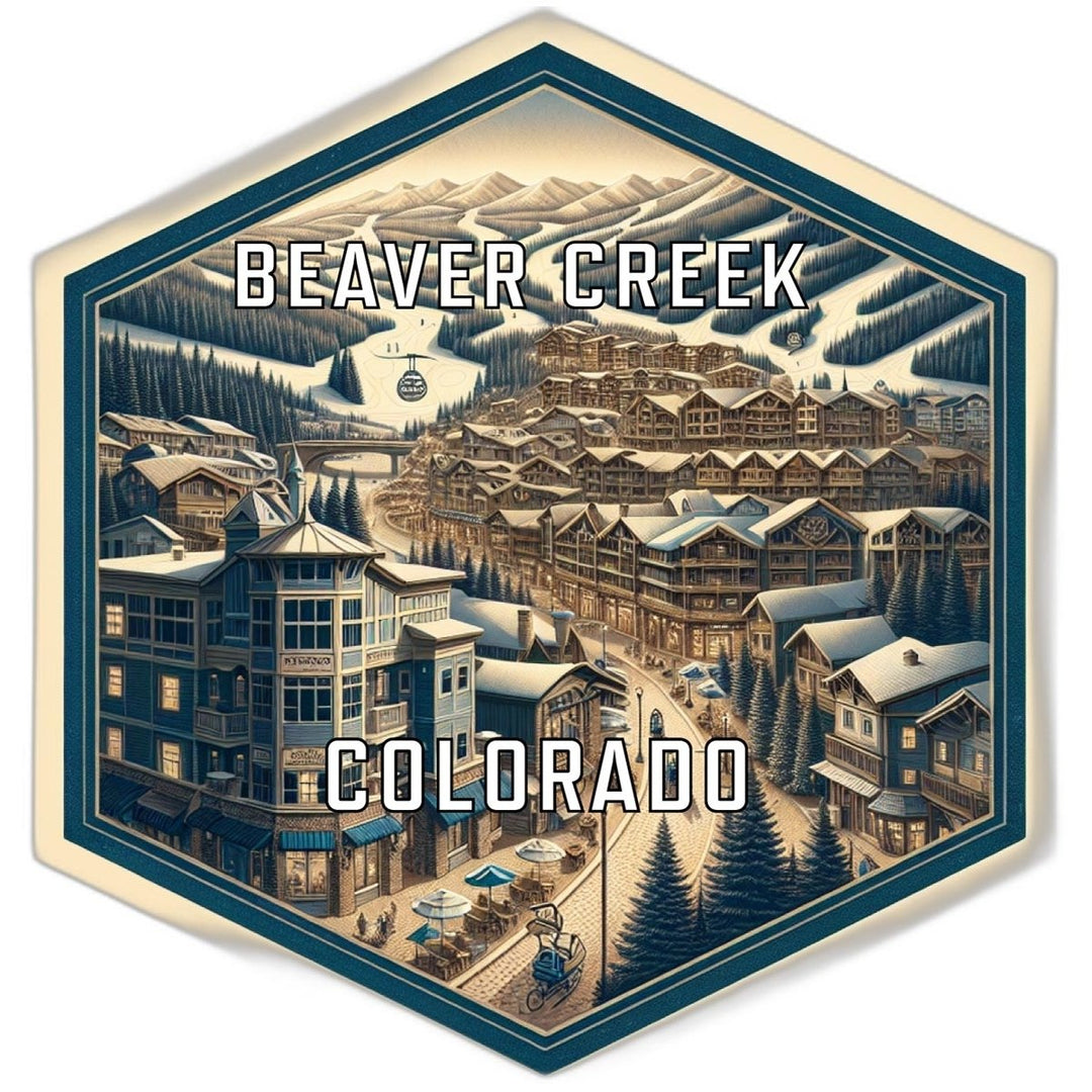 Beaver Creek Colorado Travel Destination Souvenir Vinyl Decal Sticker Image 1