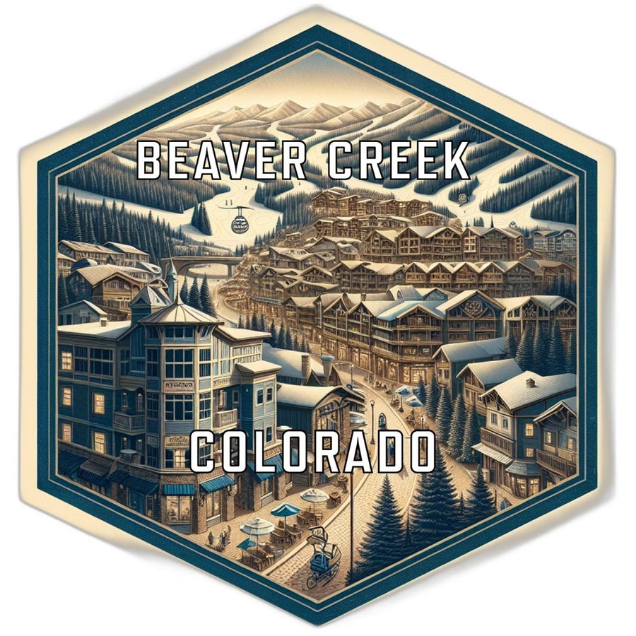 Beaver Creek Colorado Travel Destination Souvenir Vinyl Decal Sticker Image 1