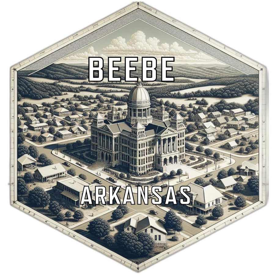 Beebe Arkansas Travel Destination Souvenir Vinyl Decal Sticker Image 1