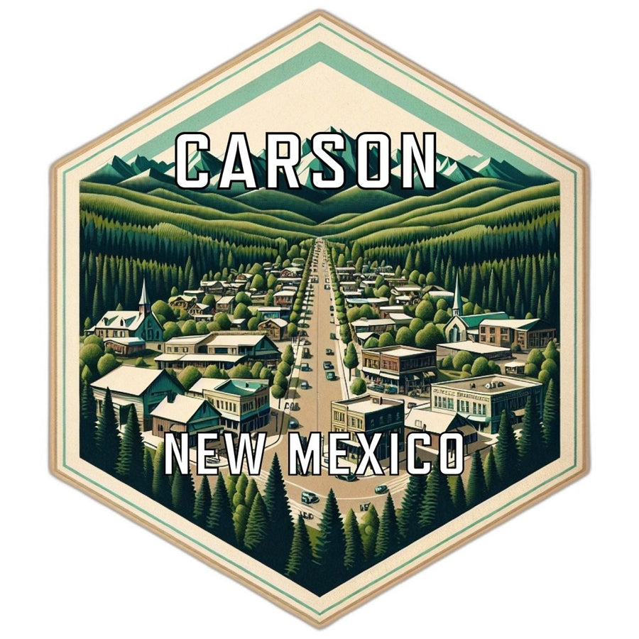 Carson Mexico Travel Destination Souvenir Vinyl Decal Sticker Image 1