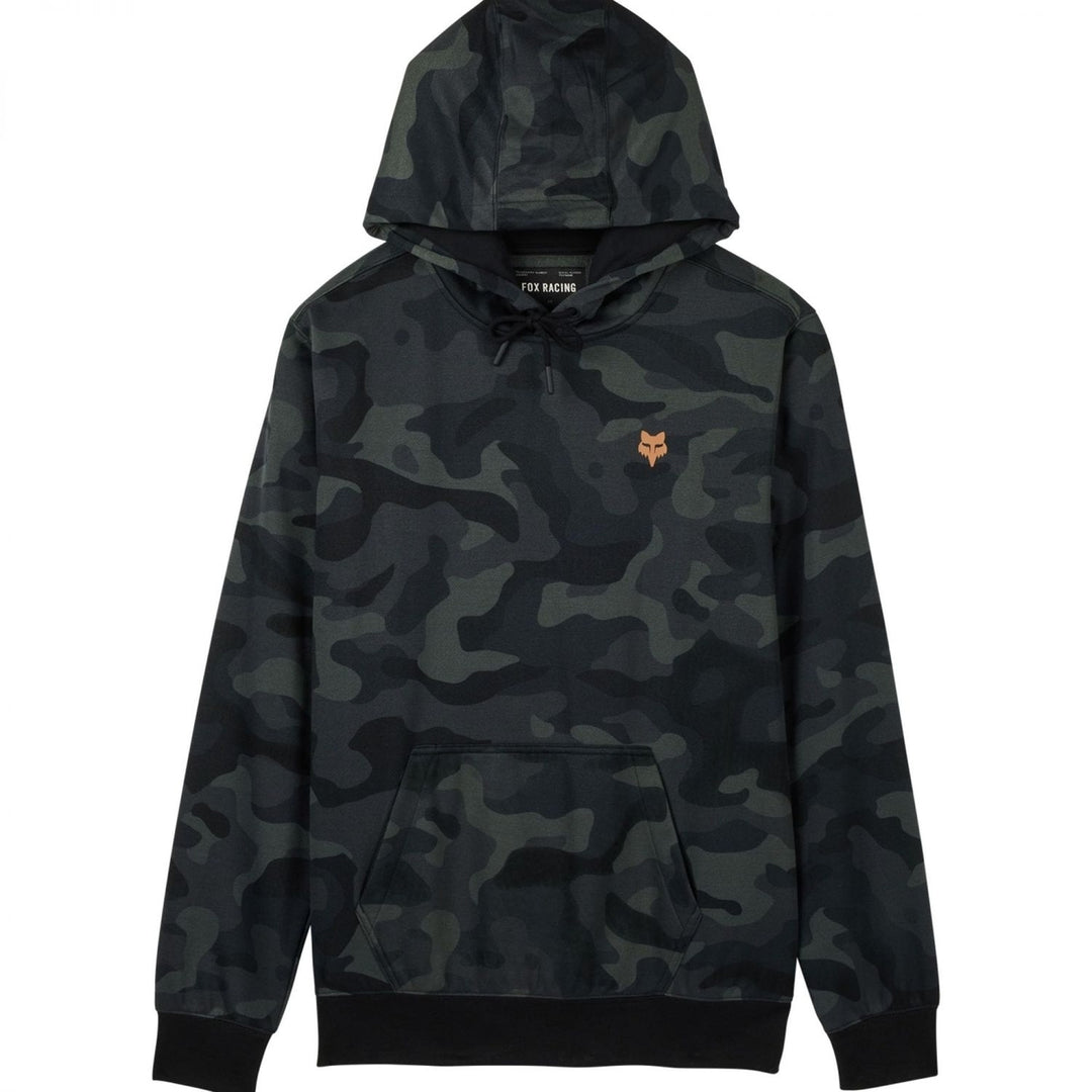 Fox Racing Mens Fox Head Camo Fleece Po BLACK Image 2