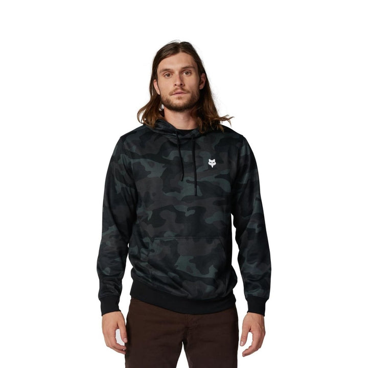 Fox Racing Mens Fox Head Camo Fleece Po BLACK Image 4