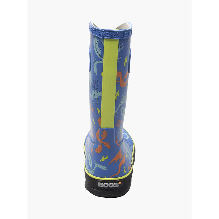 BOGS Unisex Kids Rainboots Dragon Blue Multi - 72998-460 Blue Multi Image 4