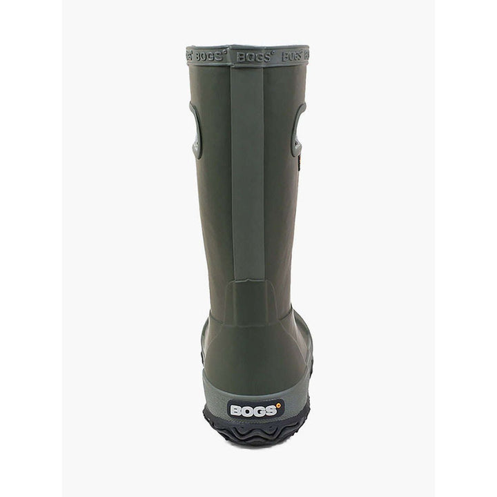 BOGS Unisex Kids Rainboot Solid Lightweight Waterproof Boots Dark Green - 71325-301 Dark Green Image 4